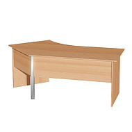 Коллекция Макси стол письменный М26-R, 1580х900х750 мм, бук