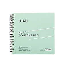 Скетчбук "Himi", 21.6x21.6 см, 160 г/м2, 50 листов, зелёный