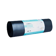 Мешки для мусора "Cleanton", 60 мкм, 240 л, 10 шт/рулон