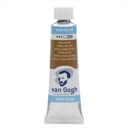 Краски акварельные "Van Gogh", 234 сиена натуральная, 10 мл, туба