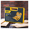 Набор инструмента Deli YS EDL1038J, 38 предметов, кейс, желтый - 5