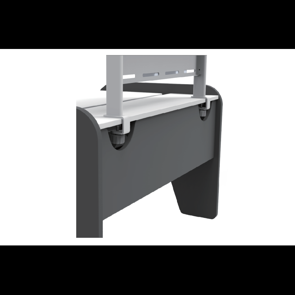 Стол Comf-Pro Elephant Desk UR-3, 1155х700х(340-815) мм, белый, серый - 4