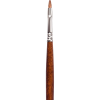 Кисть "Escoda Versatil Brush L/H", синтетика, темно-коричневый, плоская, №4 - 2
