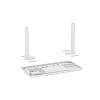 Стол с электроприводом двухмоторный AOKE HOME, белый (AK-GT10-YZF2-W) - 10
