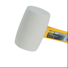 Киянка резиновая Deli YS EDL5916B, 0.45 кг, фибергласовая рукоятка, белая