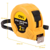 Рулетка Deli YS EDL9002B, 2 м х 13 мм, желтый, черный - 3