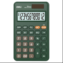 Калькулятор карманный Deli Easy "M120", 12-разрядный