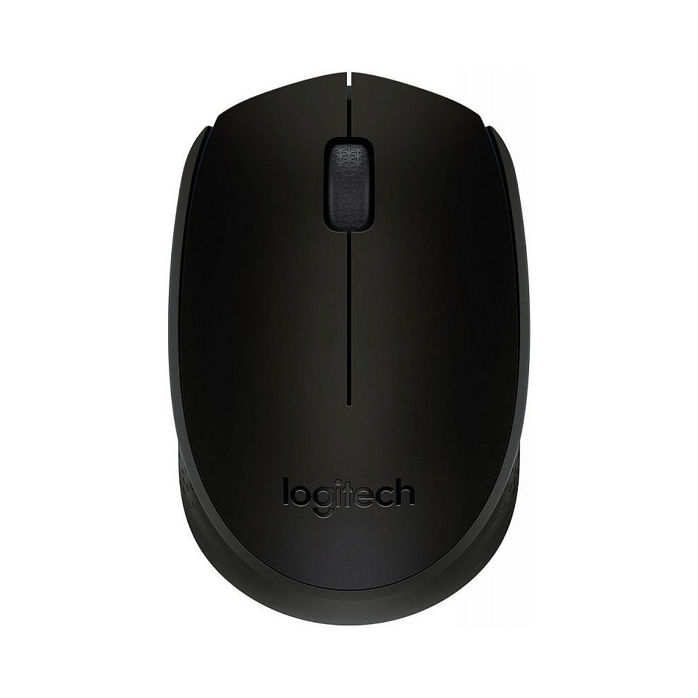 Мышь Logitech "B170", беспроводная, 1000  dpi, 3 кнопки, черный - 3
