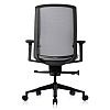 Кресло для руководителя Bestuhl "J1", сетка, ткань, пластик, серый  - 5