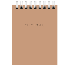 Блокнот "Minimal Classic", А7, 40 листов, клетка, ассорти