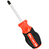 Отвертка Deli RS EDL3459, PH2х38 мм., черный, красный
