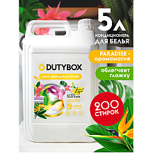 Кондиционер для белья Dutybox Paradise, 5 л, экологичный, концентрат