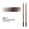 Карандаш акварельный "Белые ночи", 411, сепия коричневая - 2
