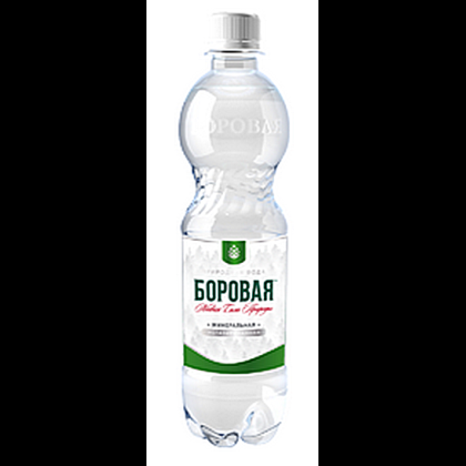 Вода минеральная "Боровая", негазированная, 0.5 л