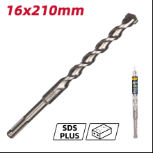 Бур по бетону Deli YS EDH-Y16210, 16 x 210 мм, SDS-PLUS