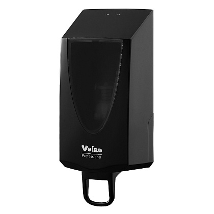 Диспенсер "VEIRO Professional SAVONA" для жидкого мыла, 0.8 л, ABS-пластик, черный - 2