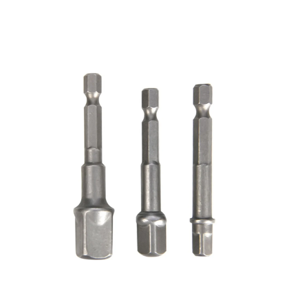 Набор адаптеров шестигранников Deli YS EDL110002, 1/4 на квадрат 1/4'', 3/8'', 1/2"