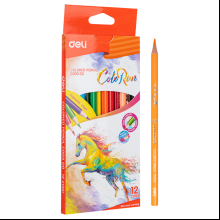 Цветные карандаши "ColoRun", 12 цветов