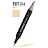 Маркер перманентный двусторонний "Sketchmarker Brush", BR84 латте