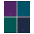 Тетрадь "Monocolor. Dark", А5, 48 листов, клетка, ассорти