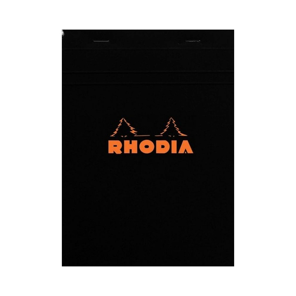 Блокнот "Rhodia", A5, 80 листов, клетка, черный