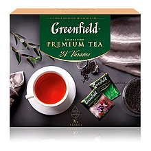 Чай "Greenfield" Premium Tea Collecton, 96 пакетиков х 1,75 гр, ассорти