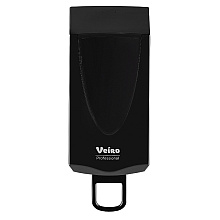 Диспенсер "VEIRO Professional SAVONA" для жидкого мыла, 0.8 л, ABS-пластик, черный