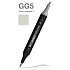 Маркер перманентный двусторонний "Sketchmarker Brush", GG5 серо-зеленый 5