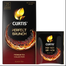 Чай "Curtis. Perfect Brunch", 25 пакетиков х 1.7г, черный, байховый