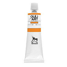 Краски масляные Renesans "Oils for art", 11 желтый кадмий темный, 60 мл, туба