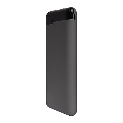 Внешний аккумулятор Power Bank "Num 10", 10000 mAh, серый - 2