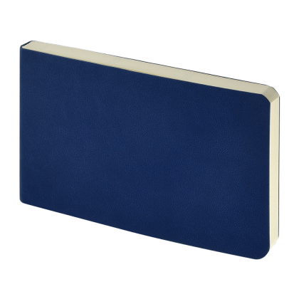 Еженедельник недатированный "Megapolis Velvet Flex", А6, 160 страниц, линейка, синий - 4