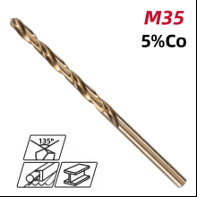 Сверло по металлу Deli RS EDH-MHZ035-E2, 3.5 мм, DIN 338, HSCo 5%