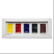 Краски акварельные "Aquarius. Starter set", 5 цветов, кюветы