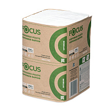 Салфетки бумажные Focus Optimum, 24х18 см, 1 слой, белый, 250 листов