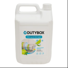 Средство для мытья посуды "Dutybox Лайм и мята", экологичное, 5 л