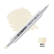 Маркер художественный "Sketchmarker", двухсторонний, BR75 клён