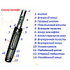 Газ-лифт L100 d50  - 6