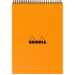 Блокнот "Rhodia", A4, 80 листов, клетка, оранжевый