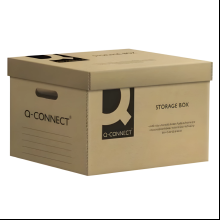 Короб архивный "Q-Connect", 515x305x350 мм, коричневый