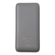 Внешний аккумулятор Power Bank "Num 20", 20000 mAh, серый