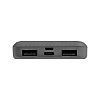 Внешний аккумулятор Power Bank "Rib 5", 5000 mAh, серый - 4
