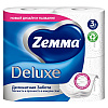 Бумага туалетная Zemma Deluxe, 4 рулона, 3 слоя, белый - 2
