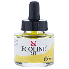 Жидкая акварель "ECOLINE", 259 желтый песок, 30 мл