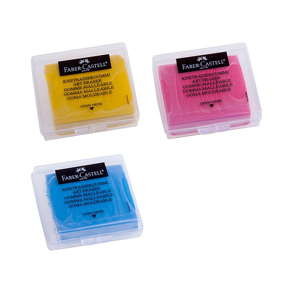 Ластик-клячка "Faber-Castell", 1 шт, ассорти