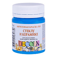 Краска акриловая по стеклу и керамике 