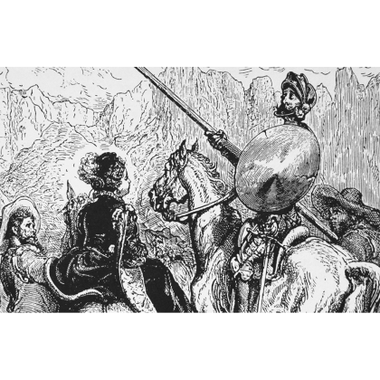 Книга "БиблиоАРТ. Дон Кихот", Мигель де Сервантес Сааведра, иллюстрации Анатолия Зверева - 3