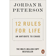 Книга на английском языке "12 Rules for Life"