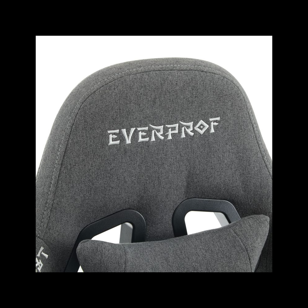 Кресло д/руководителя EVERPROF Ghost ткань, серый, крестов. металл - 6
