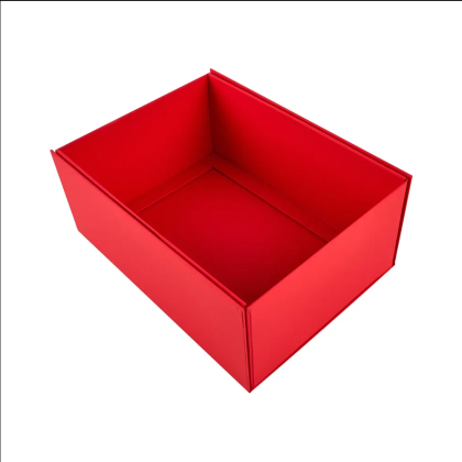 Коробка картонная, 220х160х95 мм, красный - 2